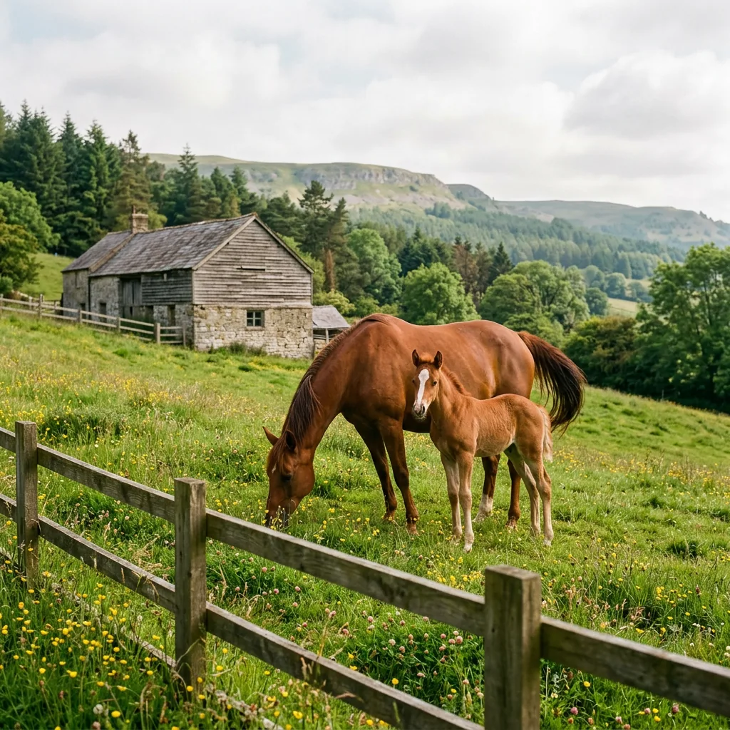 Élevage de chevaux, Mont Blanc Équitation, Les Houches